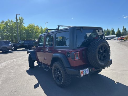 Certified 2021 Jeep Wrangler Unlimited Sport image 4