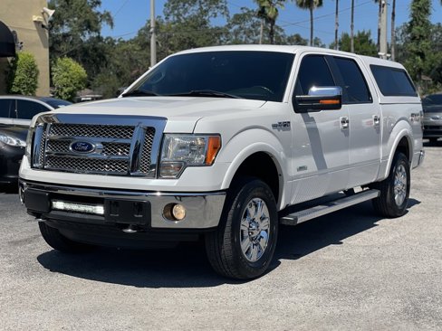 Used 2012 Ford F150 Lariat w/ Lariat Chrome Pkg image 10