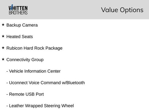 Used 2016 Jeep Wrangler Unlimited Rubicon image 2