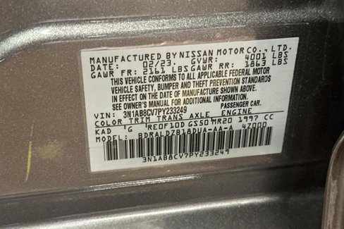 Used 2023 Nissan Sentra SV image 36