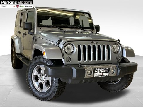 Used 2018 Jeep Wrangler Unlimited Sahara image 1