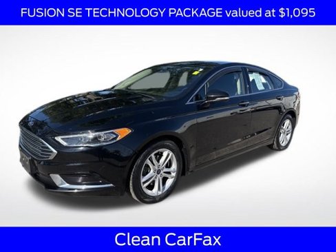 Certified 2018 Ford Fusion SE w/ Fusion SE Technology Package image 3