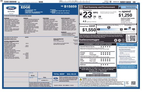 Certified 2022 Ford Edge SEL w/ Convenience Package image 18