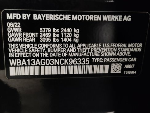 Used 2022 BMW 530e w/ Convenience Package image 36