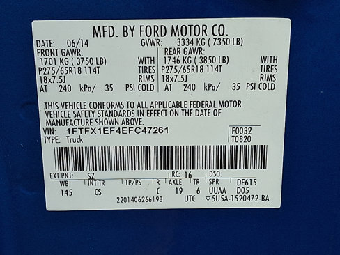Used 2014 Ford F150 STX w/ Equipment Group 201A Mid image 27