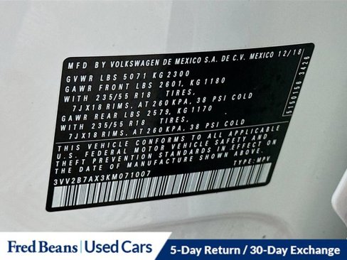 Used 2019 Volkswagen Tiguan SEL image 34