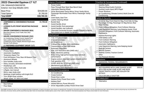 Used 2022 Chevrolet Equinox LT image 4
