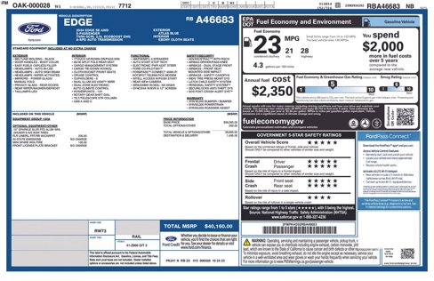 Used 2024 Ford Edge SE image 43
