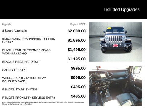 Used 2018 Jeep Wrangler Unlimited Sahara image 3
