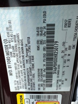 Used 2017 Ford Fusion SE w/ Equipment Group 201A image 24