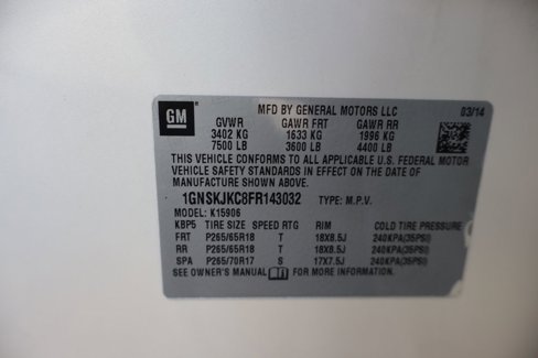 Used 2015 Chevrolet Suburban LT image 56