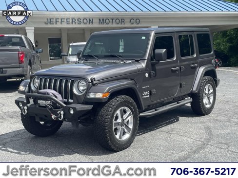 Used 2020 Jeep Wrangler Unlimited Sahara image 1