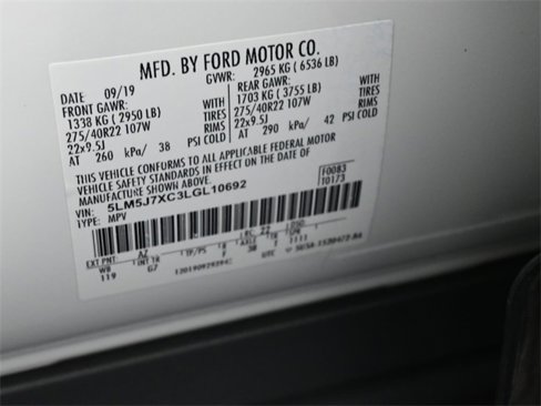 Used 2020 Lincoln Aviator Reserve w/ Equipment Group 202A image 19