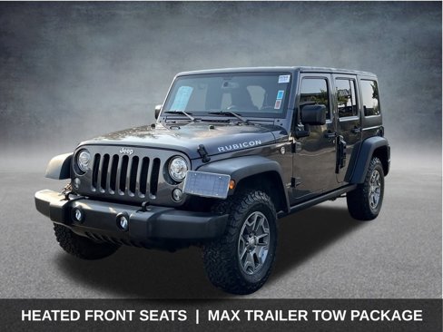 Used 2017 Jeep Wrangler Unlimited Rubicon w/ Max Tow Package image 3