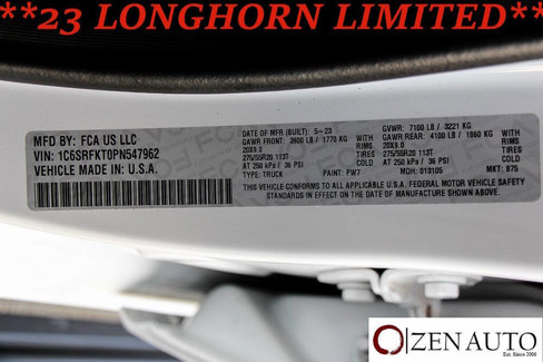 Used 2023 RAM 1500 Longhorn image 70