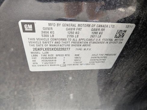 Used 2012 GMC Terrain SLT w/ LPO, Protection Package image 22