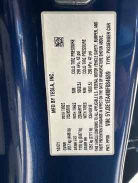 Used 2021 Tesla Model 3 Standard Range Plus image 16
