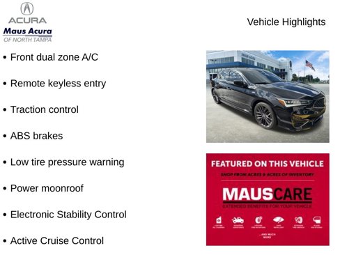 Used 2022 Acura ILX w/ Premium & A-SPEC Package image 8