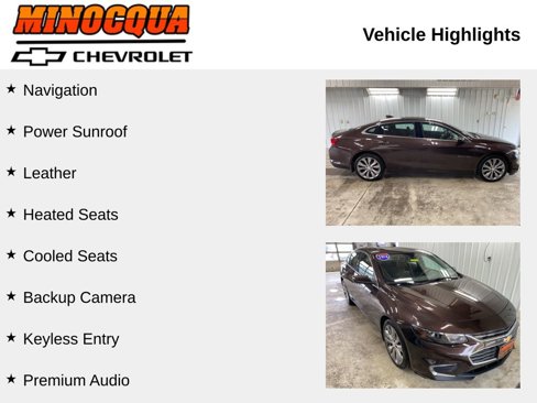 Used 2016 Chevrolet Malibu Premier w/ Driver Confidence Package image 2