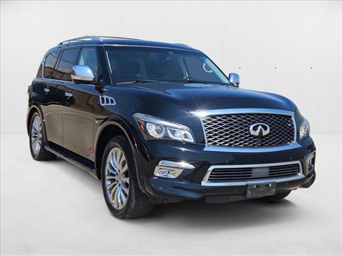 Used 2015 INFINITI QX80 4WD w/ Deluxe Technology Package image 3