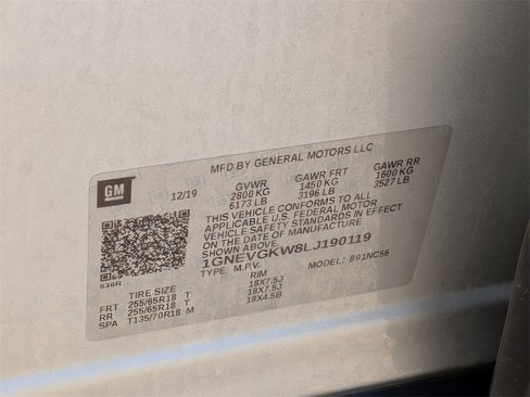 Used 2020 Chevrolet Traverse LT w/ Driver Confidence II Package image 33