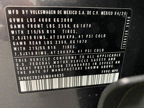 New 2025 Volkswagen Taos S image 30