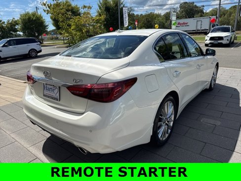 Used 2021 INFINITI Q50 Luxe w/ All Weather Package image 7