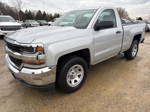 Used 2018 Chevrolet Silverado 1500 W/T w/ Chrome Bumper Package image 1