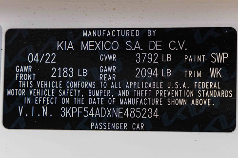 Certified 2022 Kia Forte GT-Line w/ GT-Line Premium Package image 32