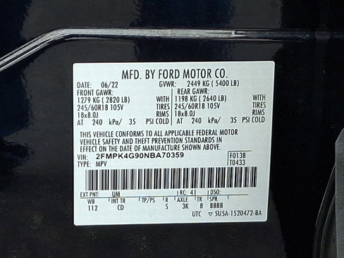 Used 2022 Ford Edge SE w/ Cargo Accessory Package image 26