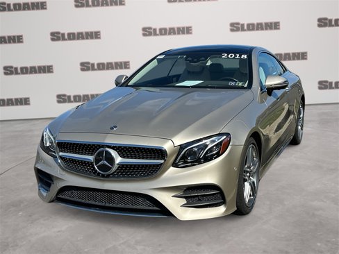 Used 2018 Mercedes-Benz E 400 4MATIC Coupe image 1