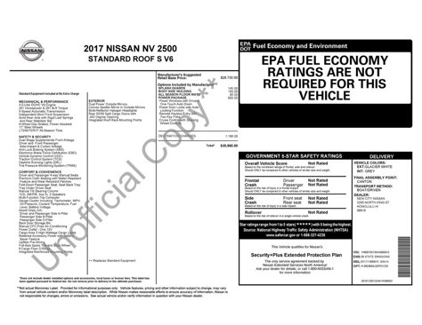 Used 2017 Nissan NV 2500 S image 6