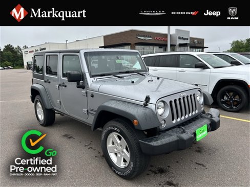Certified 2015 Jeep Wrangler Unlimited Sport w/ Quick Order Package 24S image 1