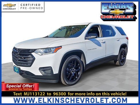 Certified 2021 Chevrolet Traverse LS w/ LPO, Blackout Package image 1