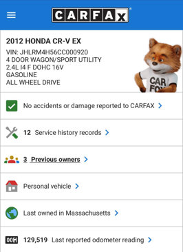 Used 2012 Honda CR-V EX image 5