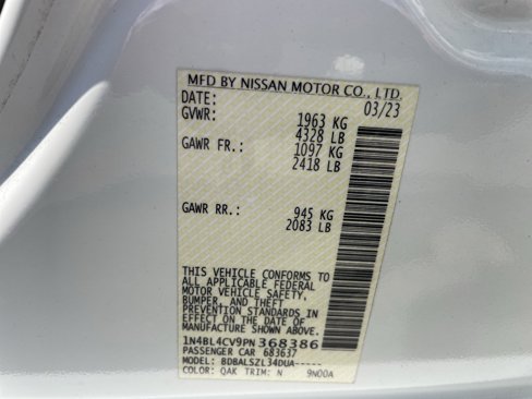 Used 2023 Nissan Altima 2.5 SR image 21