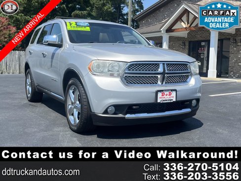 Used 2012 Dodge Durango Citadel w/ Trailer Tow Group IV image 1