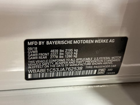 Used 2018 BMW 330e w/ Convenience Package image 27