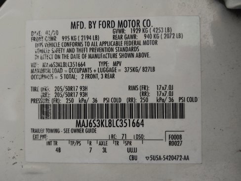 Used 2020 Ford EcoSport Titanium image 33