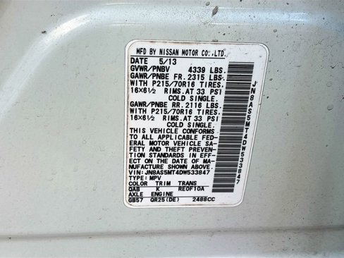 Used 2013 Nissan Rogue S image 28
