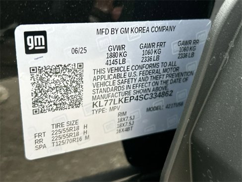 New 2025 Chevrolet Trax ACTIV w/ Sunroof Package image 33