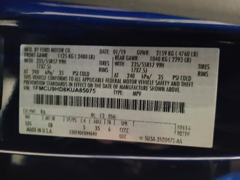 Used 2019 Ford Escape SEL image 33