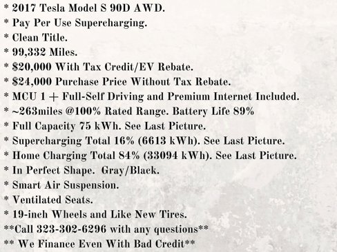 Used 2017 Tesla Model S 90D image 15