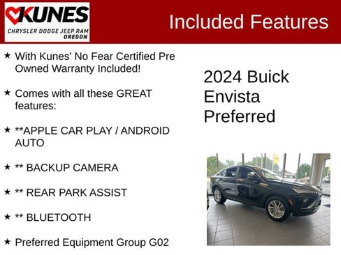 Used 2024 Buick Envista Preferred image 2