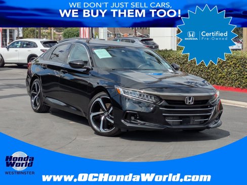 Certified 2022 Honda Accord Sport image 1