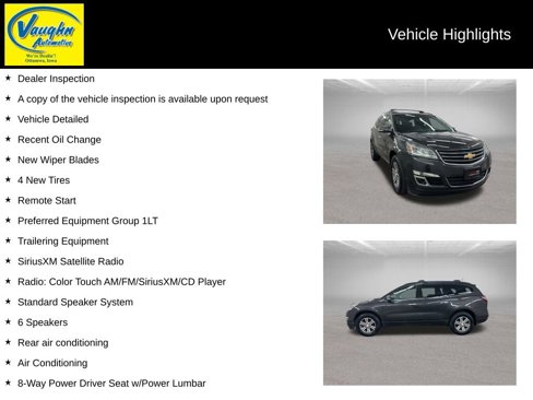 Used 2017 Chevrolet Traverse LT image 2