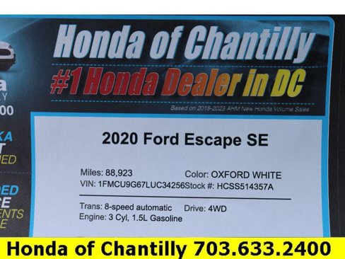 Used 2020 Ford Escape SE image 33