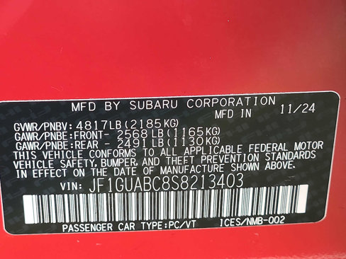 Certified 2025 Subaru Impreza 2.0i image 26