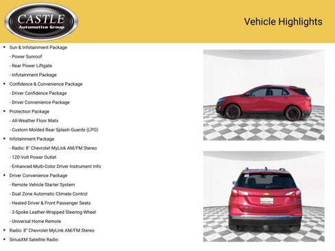 Used 2018 Chevrolet Equinox LT w/ Sun & Infotainment Package image 8