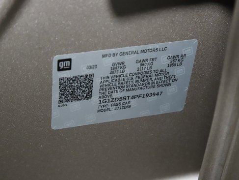 Used 2023 Chevrolet Malibu LT w/ Driver Confidence Package image 20